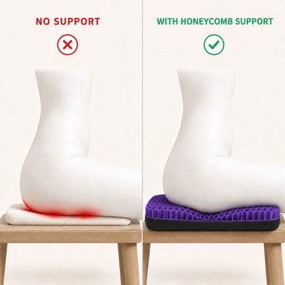Sireli™ - Honeycomb Gel Seat Cushion