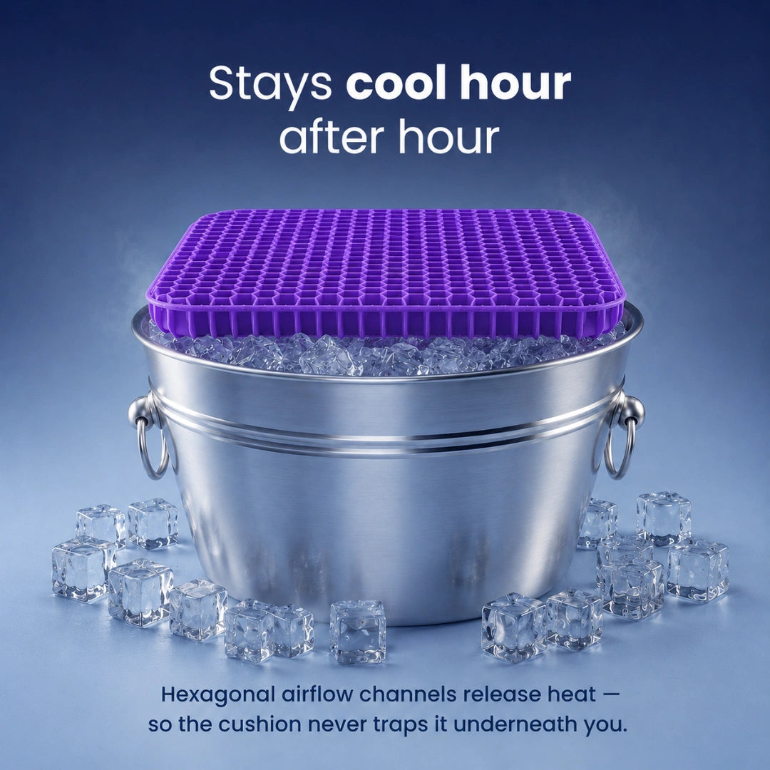 Sireli™ - Honeycomb Gel Seat Cushion