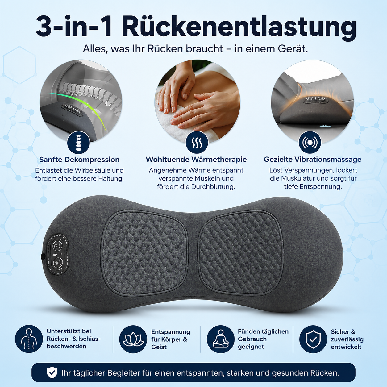 TheraSpine™ Triple-Fusion-Massagegerät