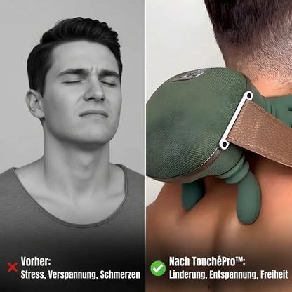 TouchéPro™ – Shiatsu-Massagegerät für Nacken und Rücken