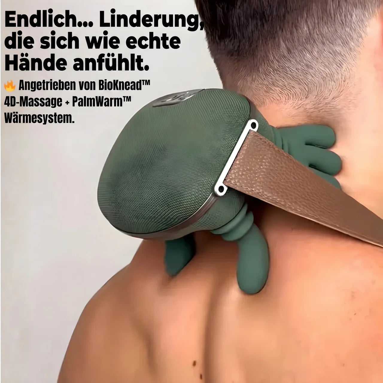TouchéPro™ – Shiatsu-Massagegerät für Nacken und Rücken